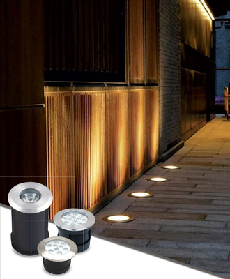 地上LEDライトのDC 24V Multiscene、Antirust調節可能なInground Uplight