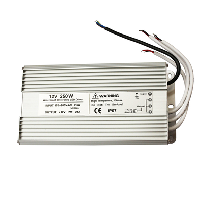 耐久120V 220V防水LEDの電源IP67のアルミニウム プラスチック