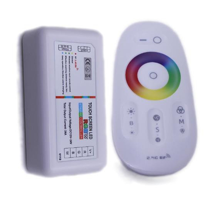 タッチ画面が付いている12V 2.4G安定した無線RGBW LEDのコントローラー